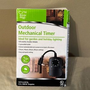 Electrical Outdoor Timer